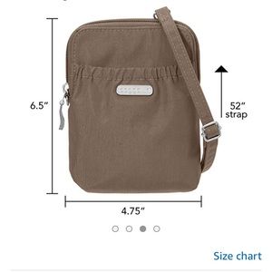NWT Baggallini "Bryant" Crossbody/Wristlet Purse